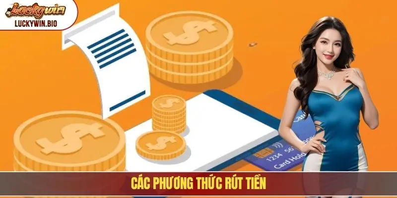 Các phương thức rút tiền